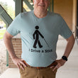 Load image into Gallery viewer, I Drive a Stick- Short Sleeve, Mint