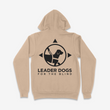 Load image into Gallery viewer, LDB Logo Sweatshirt - Zip Up Hoodie, Tan