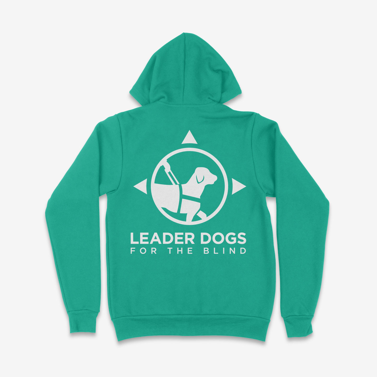 LDB Logo Sweatshirt - Zip Up Hoodie, Teal
