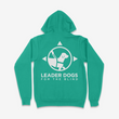 Load image into Gallery viewer, LDB Logo Sweatshirt - Zip Up Hoodie, Teal