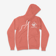Load image into Gallery viewer, LDB Logo Sweatshirt - Zip Up Hoodie, Heather Mauve