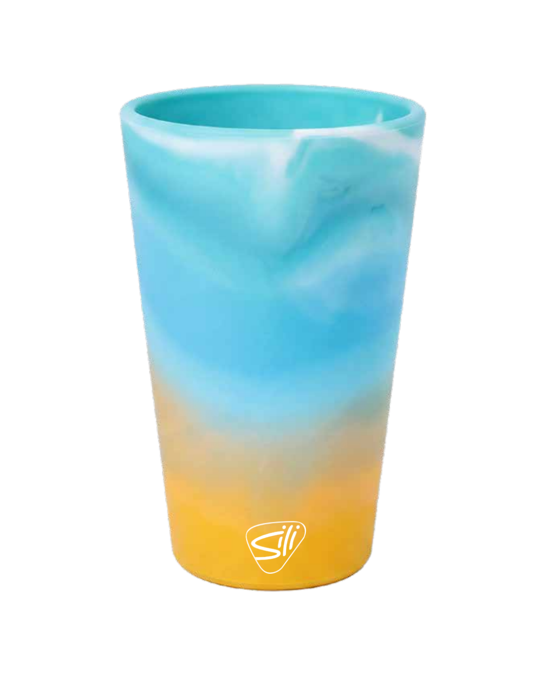 Pint Glass - Silicone, LDB Logo, Beach Shore
