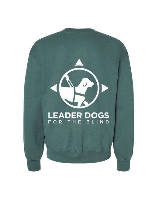 LDB Logo Sweatshirt - Crewneck, Blue Spruce