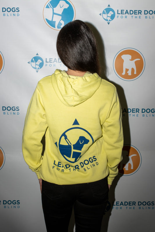 LDB Logo Sweatshirt - Hoodie, Electric Yellow