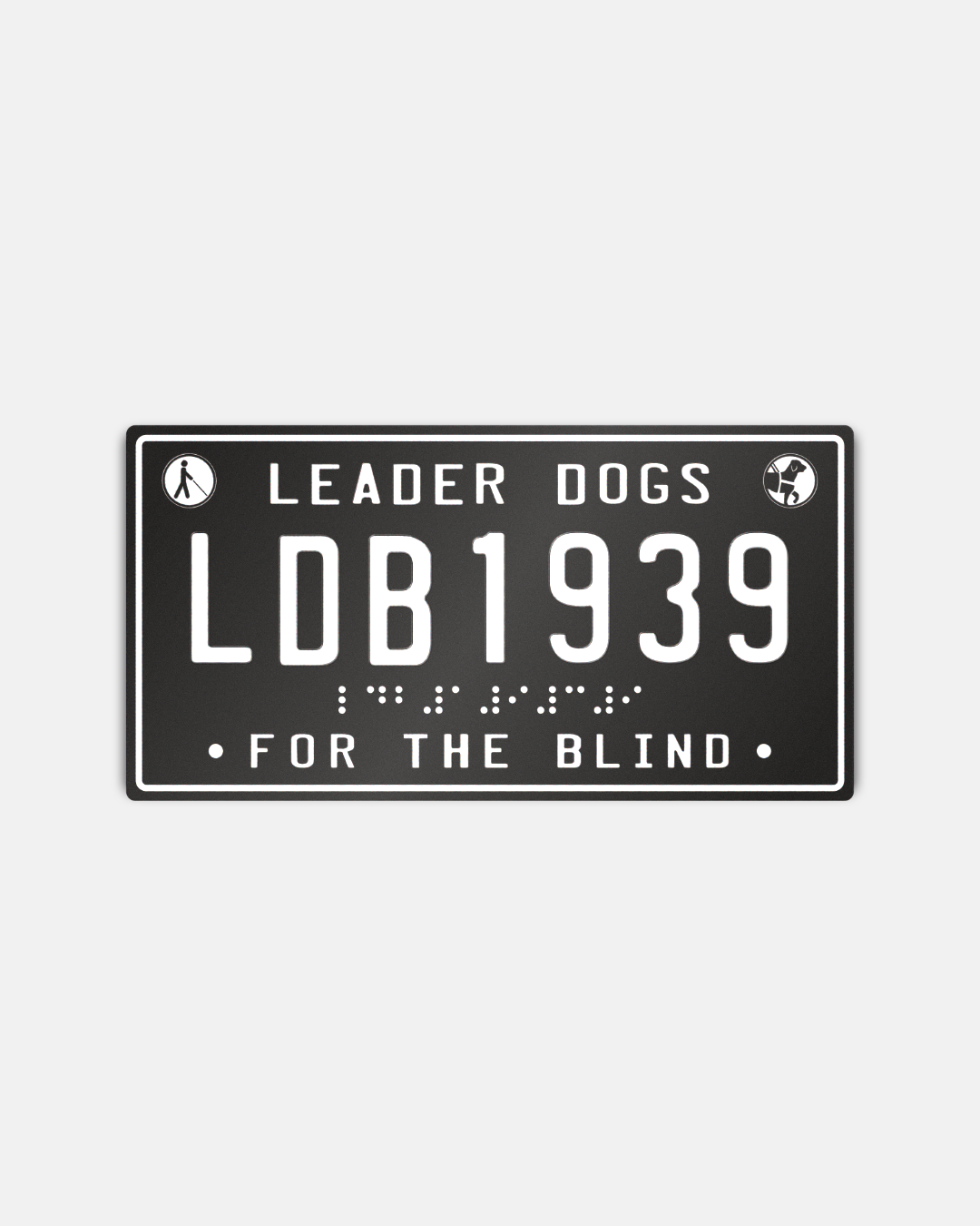 Vinyl Sticker - LDB License Plate