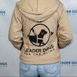 Load image into Gallery viewer, LDB Logo Sweatshirt - Zip Up Hoodie, Tan