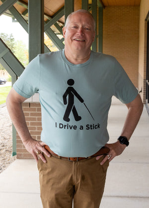 I Drive a Stick- Short Sleeve, Mint