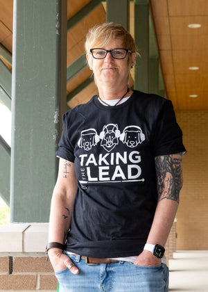 Taking the Lead - Short Sleeve, Black