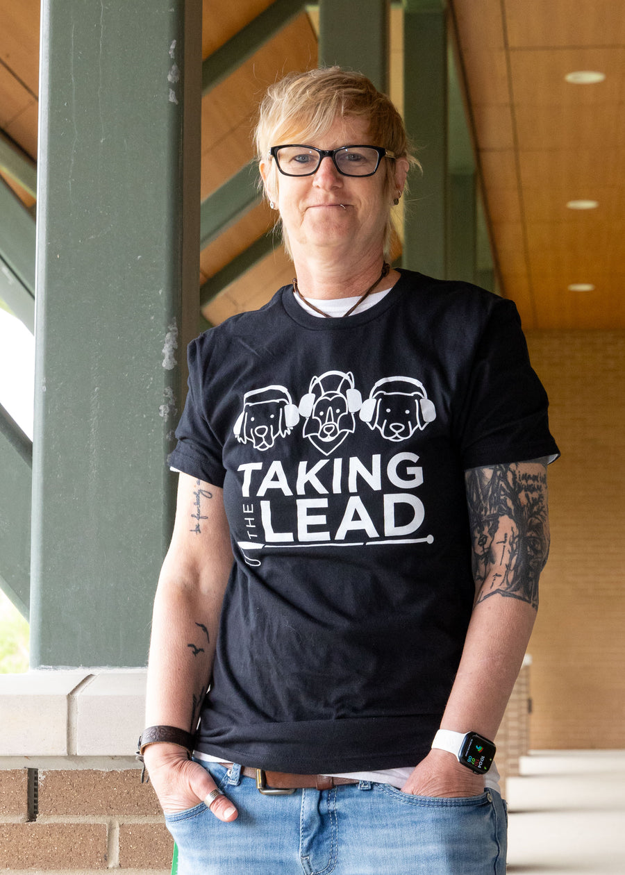 Taking the Lead - Short Sleeve, Black