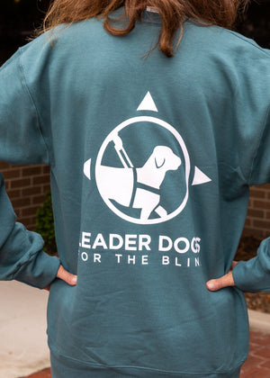 LDB Logo Sweatshirt - Crewneck, Blue Spruce