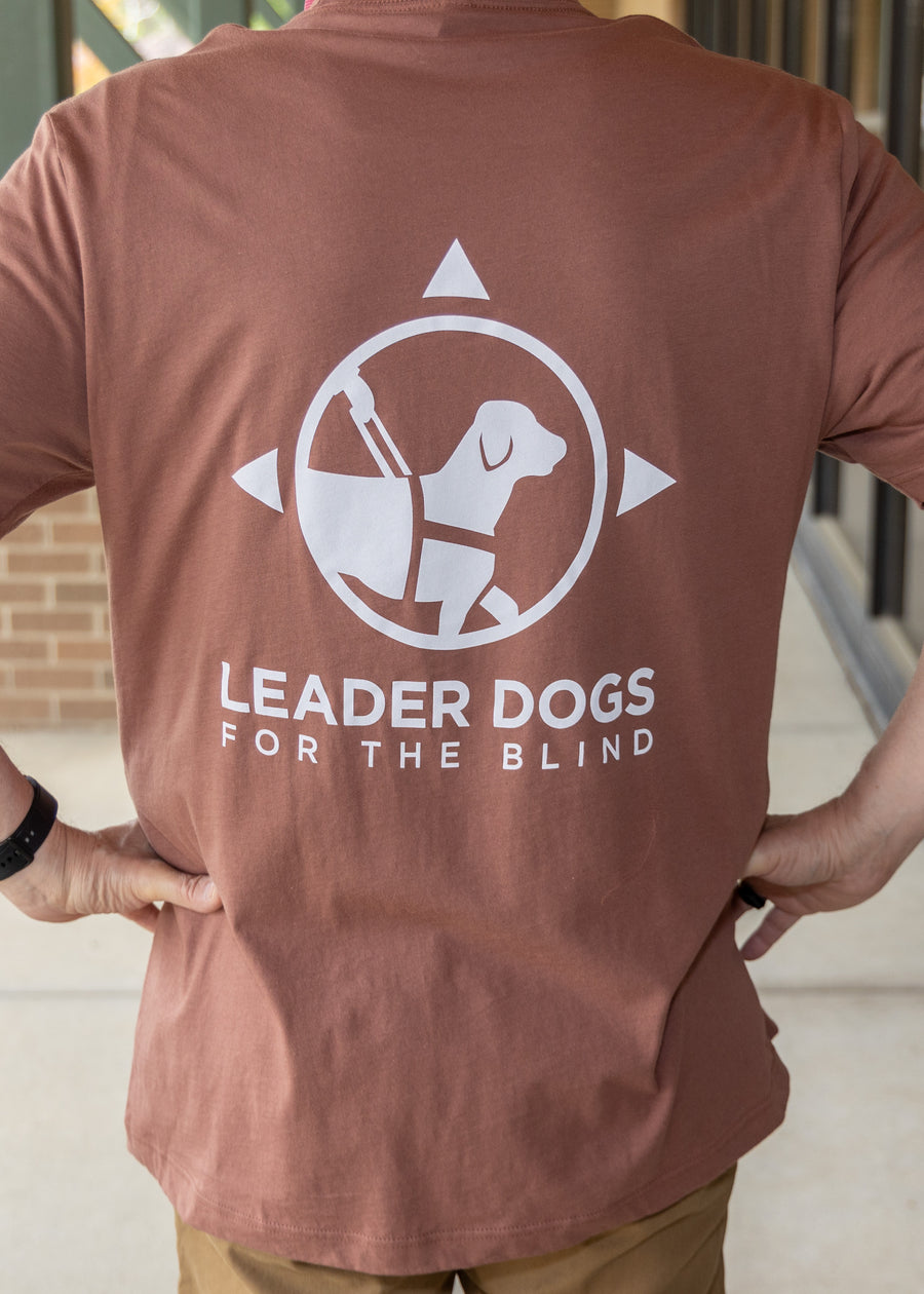 LDB Logo Tee - Short Sleeve, Chestnut Brown