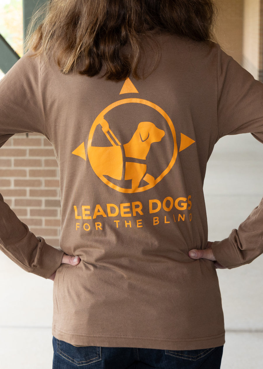 LDB Logo Tee - Long Sleeve, Brown