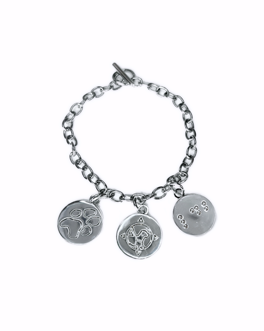 LDB Silver Charm Bracelet