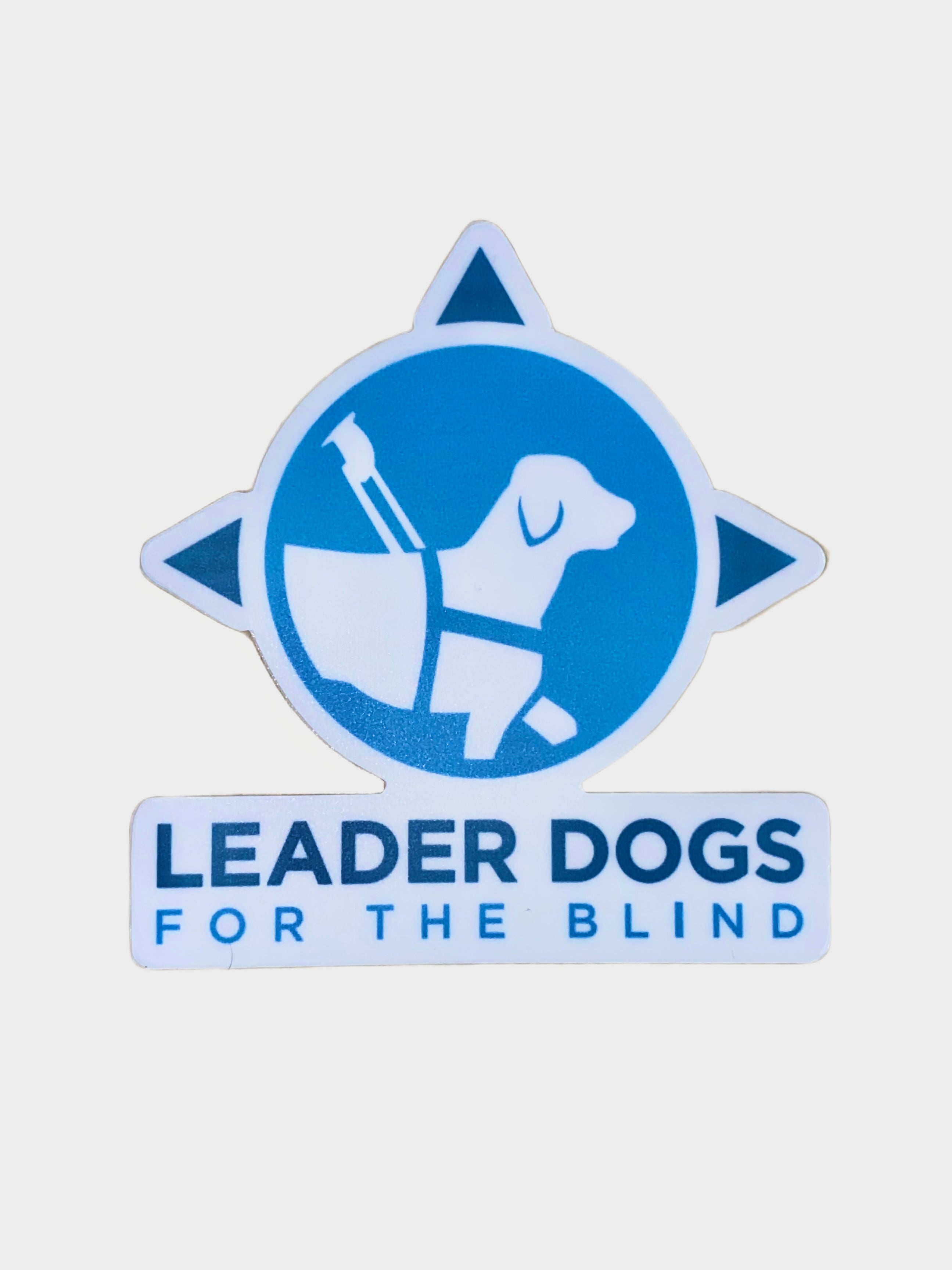 Leoder Logo Vinyl Sticker - Leader Dog Logo – Leader Dogs for the Blind Gift Shop