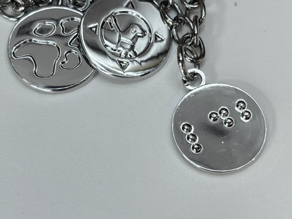 LDB Silver Charm Bracelet