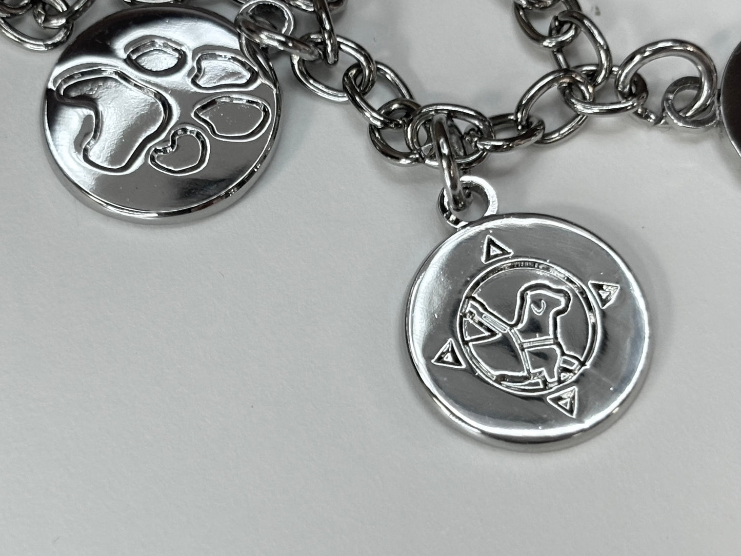 LDB Silver Charm Bracelet
