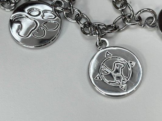 LDB Silver Charm Bracelet