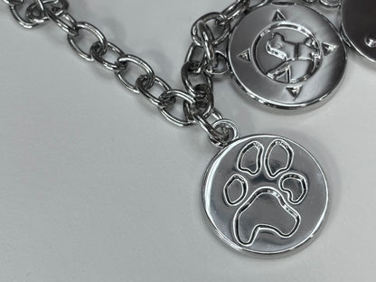 LDB Silver Charm Bracelet