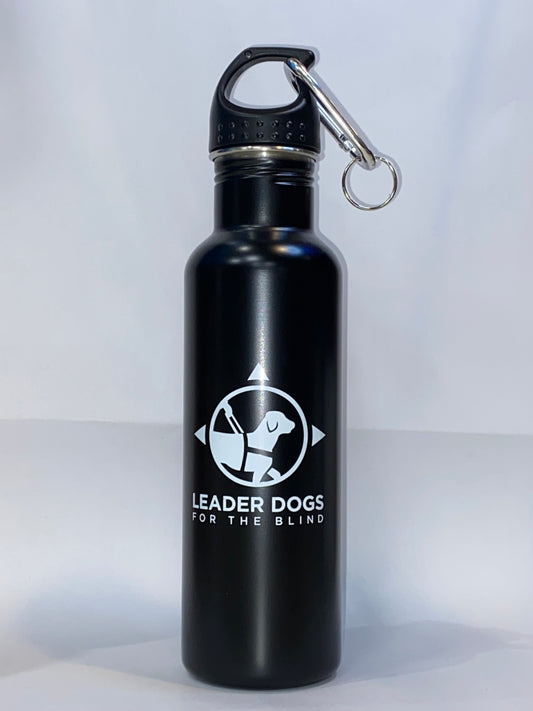 Stainless Steel Water Bottle - Matte Black