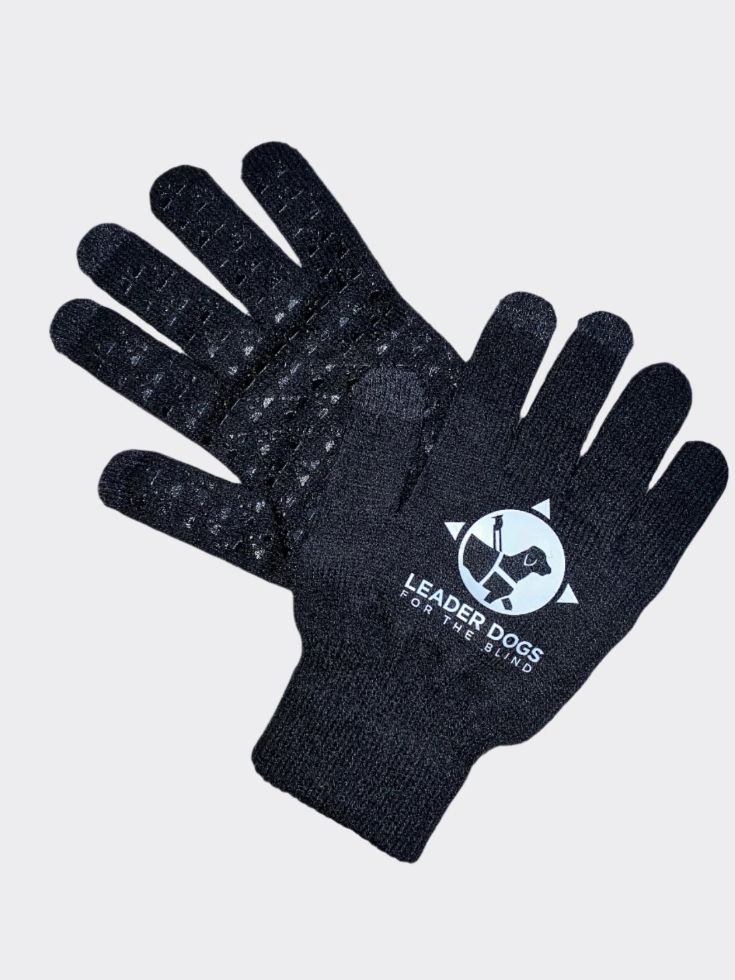 Black Tech-friendly Gloves