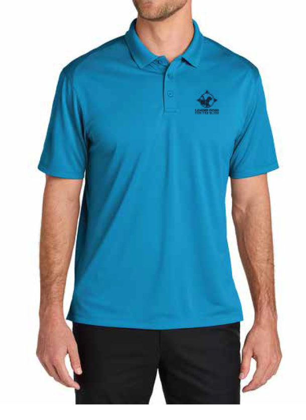 Men's Professional Polo - LDB Logo, Parcel Blue