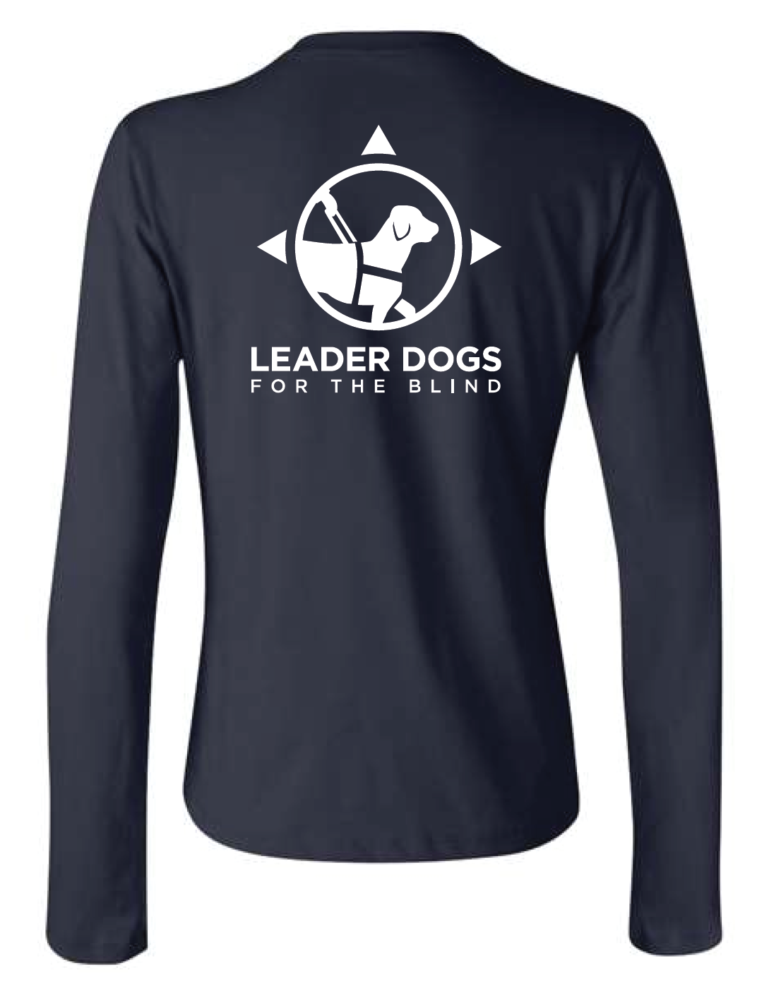 LDB Logo Tee - Women's Long Sleeve, Navy