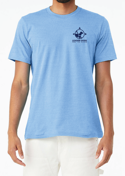 LDB Logo Tee - Short Sleeve, Carolina Blue Heather