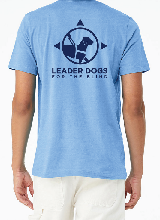 LDB Logo Tee - Short Sleeve, Carolina Blue Heather