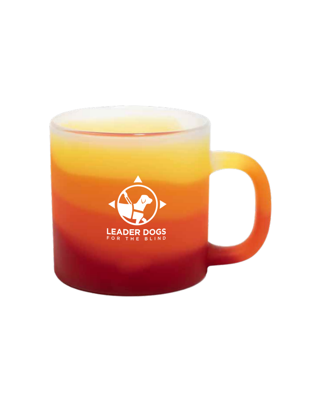 Mug - Silicone, LDB Logo, Orange Sunset