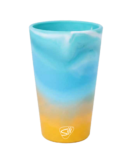 Pint Glass - Silicone, LDB Logo, Beach Shore
