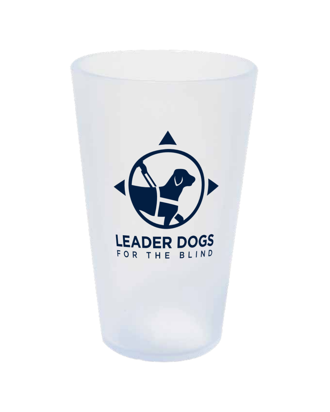 Pint Glass - Silicone, LDB Logo, Frosted