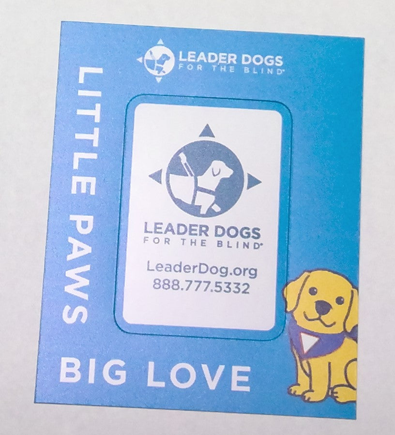 Magnet - Leader Dog Little Paws