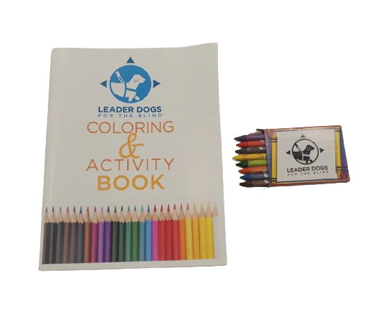 Coloring Book & Crayon Set