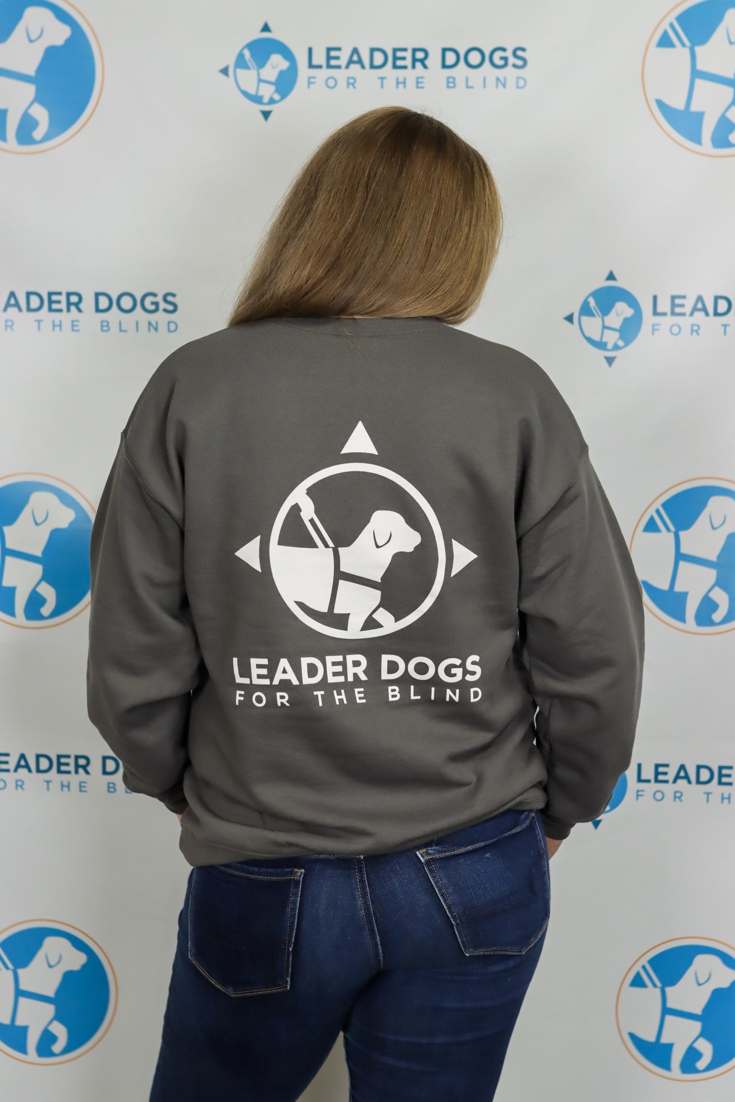 LDB Logo Sweatshirt - Crewneck, Dark Grey