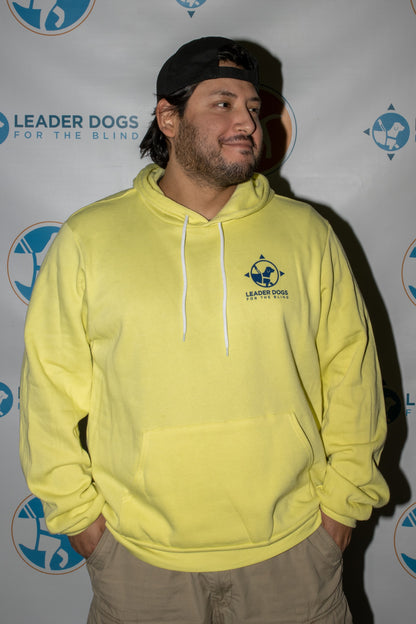 LDB Logo Sweatshirt - Hoodie, Electric Yellow