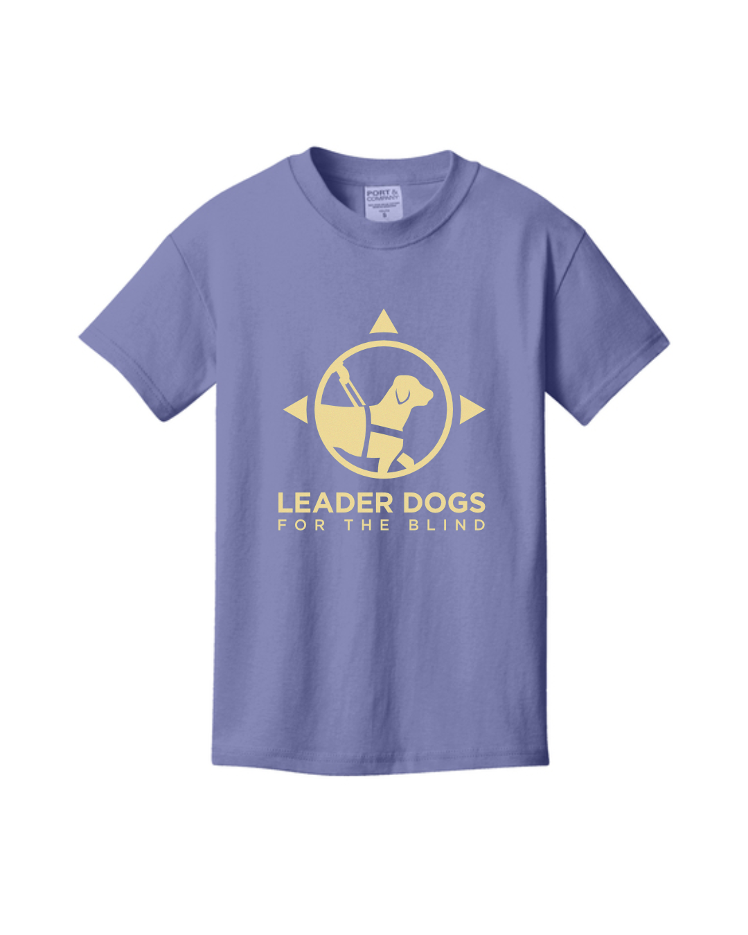 LDB Logo Tee - Kids, Amethyst