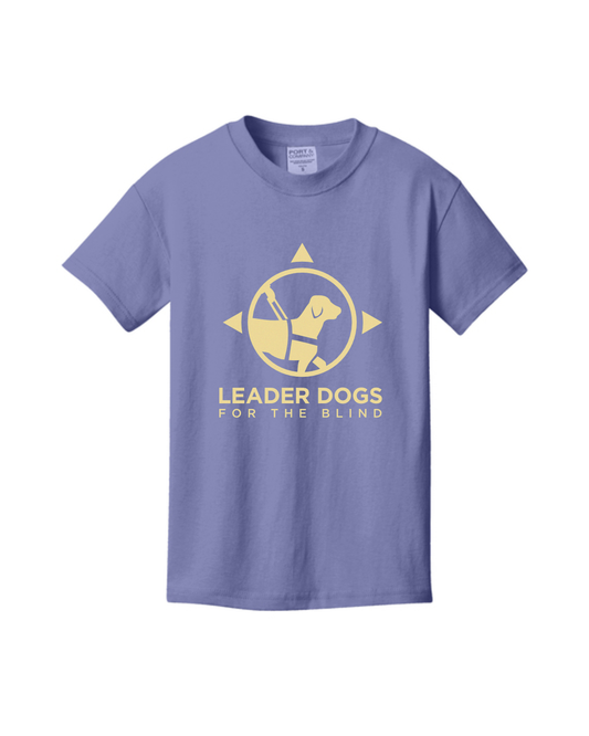 LDB Logo Tee - Kids, Amethyst