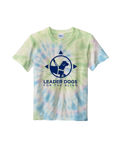 LDB Logo Tee - Kids, Sherbet Tie Dye