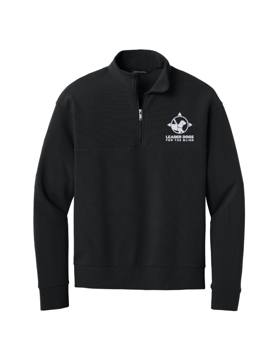 Men's Professional 1/4 Zip - LDB Logo, Black – Leader Dogs for the ...