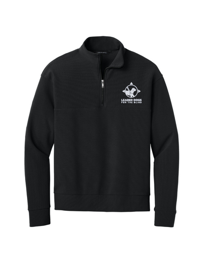 Men's Professional 1/4 Zip - LDB Logo, Black