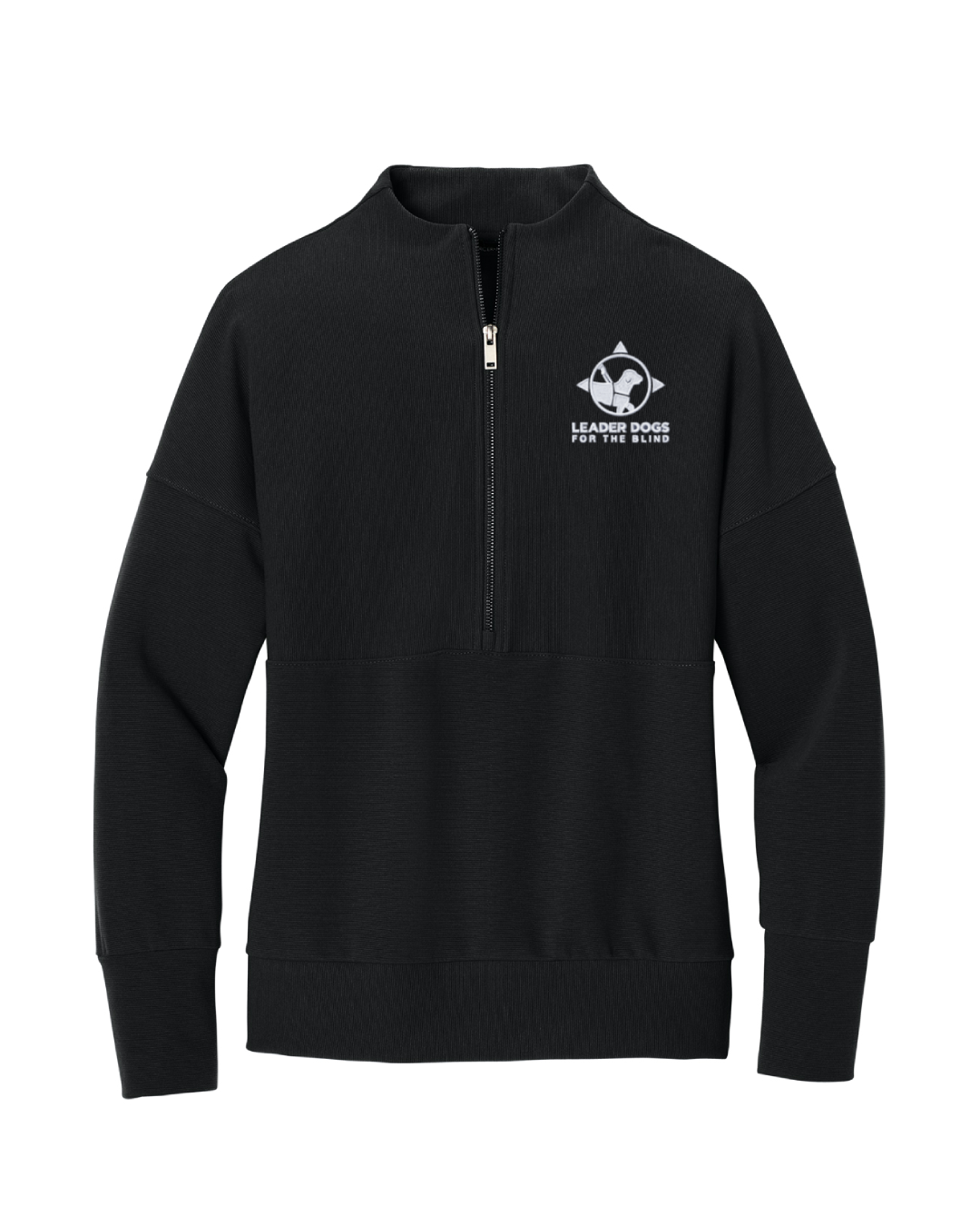 Women's Professional 1/4 Zip - LDB Logo, Black – Leader Dogs for the ...