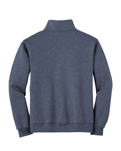 LDB Logo Sweatshirt - 1/4 Zip, Heather Navy