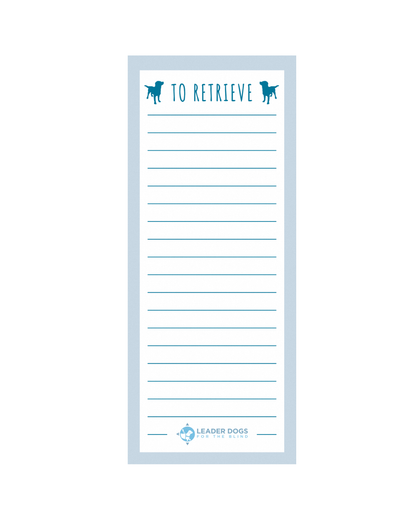 Notepad with Magnet - To Retrieve