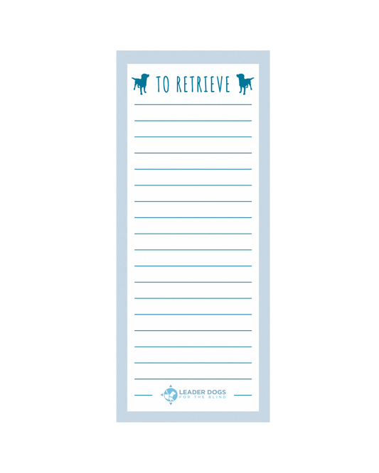 Notepad with Magnet - To Retrieve