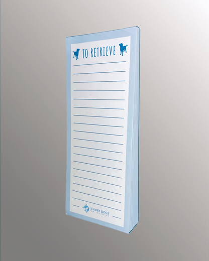 Notepad with Magnet - To Retrieve