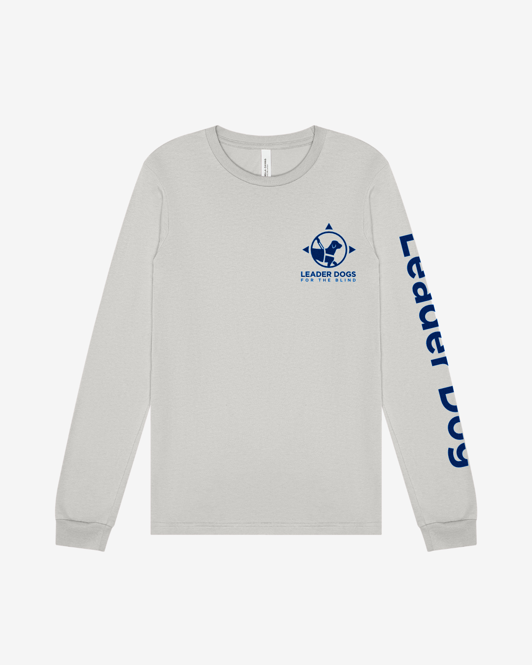 LDB Logo Tee - Long Sleeve, Silver