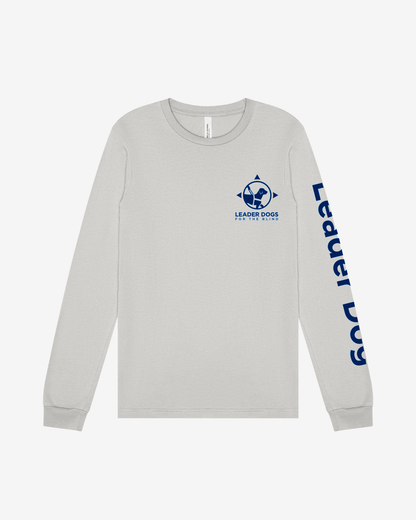 LDB Logo Tee - Long Sleeve, Silver