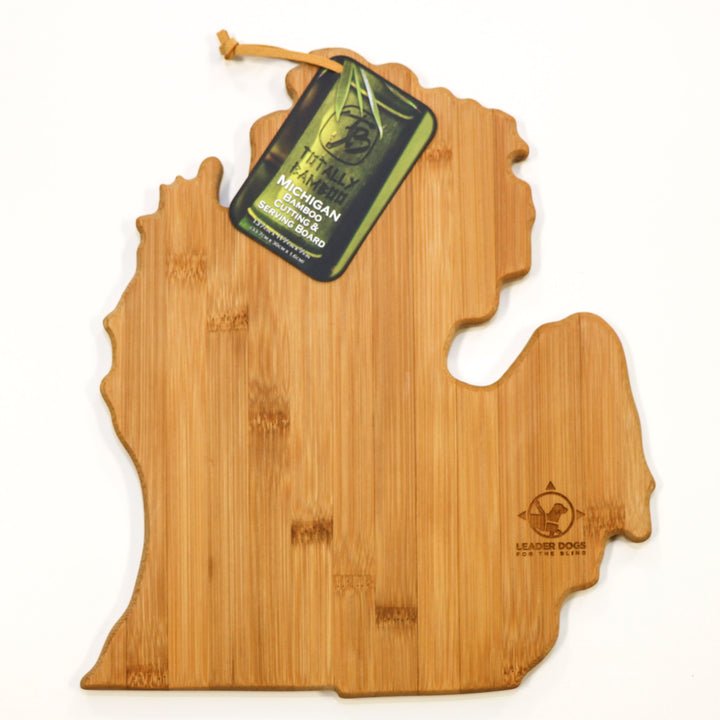 Cutting Board - Michigan shaped bamboo